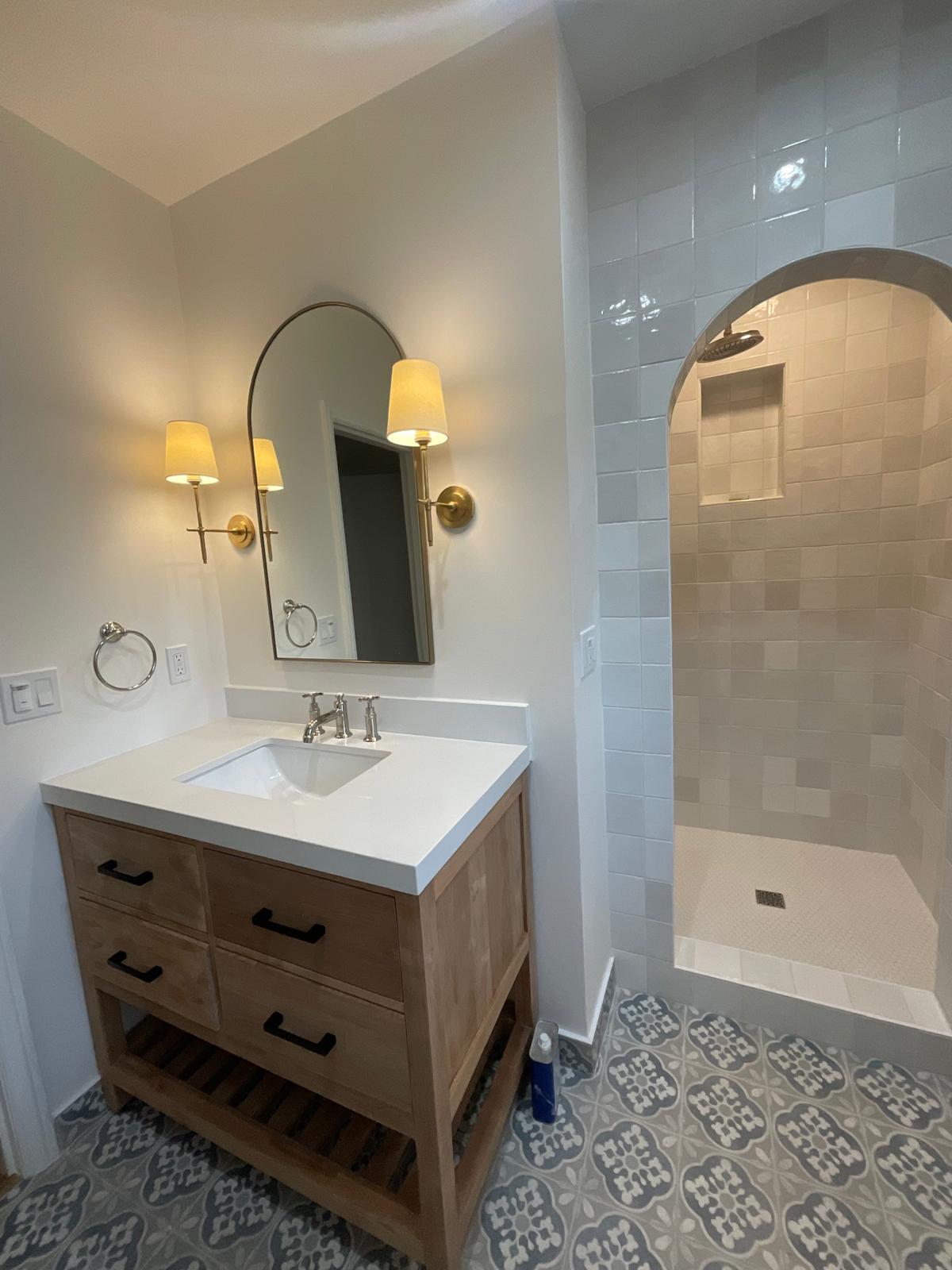 Bathroom Niche Detail